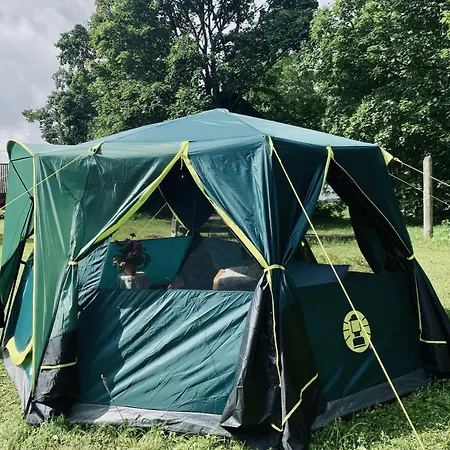 Luxussátor Stand-up Tent And Sauna, Farm Experience Bb *