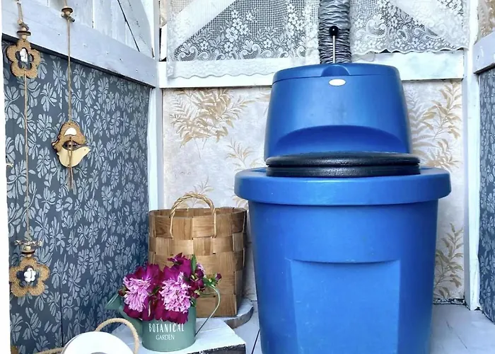 Luksusowy namiot Stand-up Tent And Sauna, Farm Experience Bb *